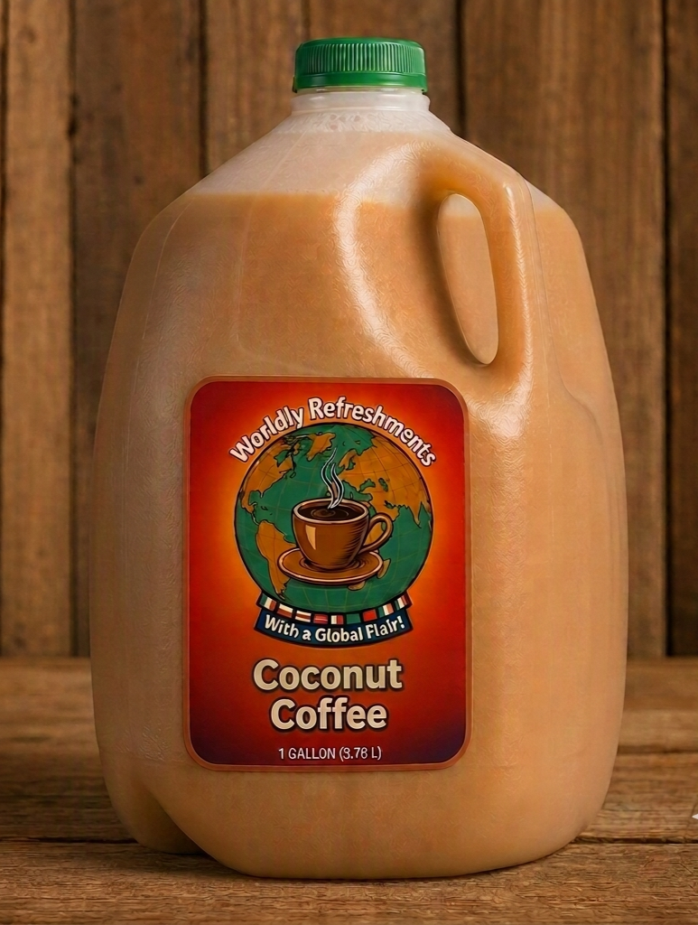 Coconut Coffee product from Worldly Refreshments