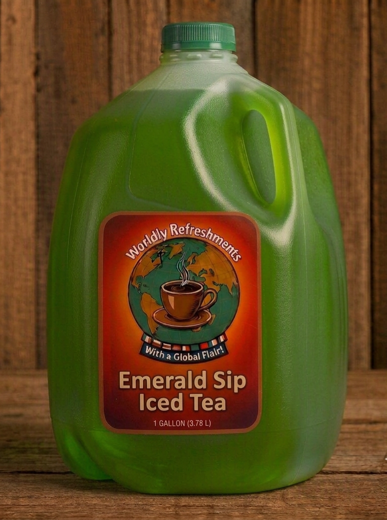 Emerald Sip Iced Tea product from Worldly Refreshments