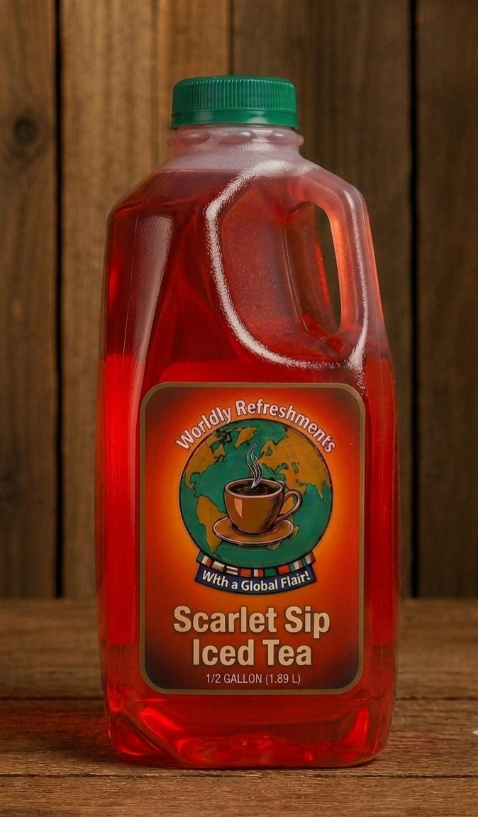 Scarlet Sip Iced Tea product image 2 from Worldly Refreshments