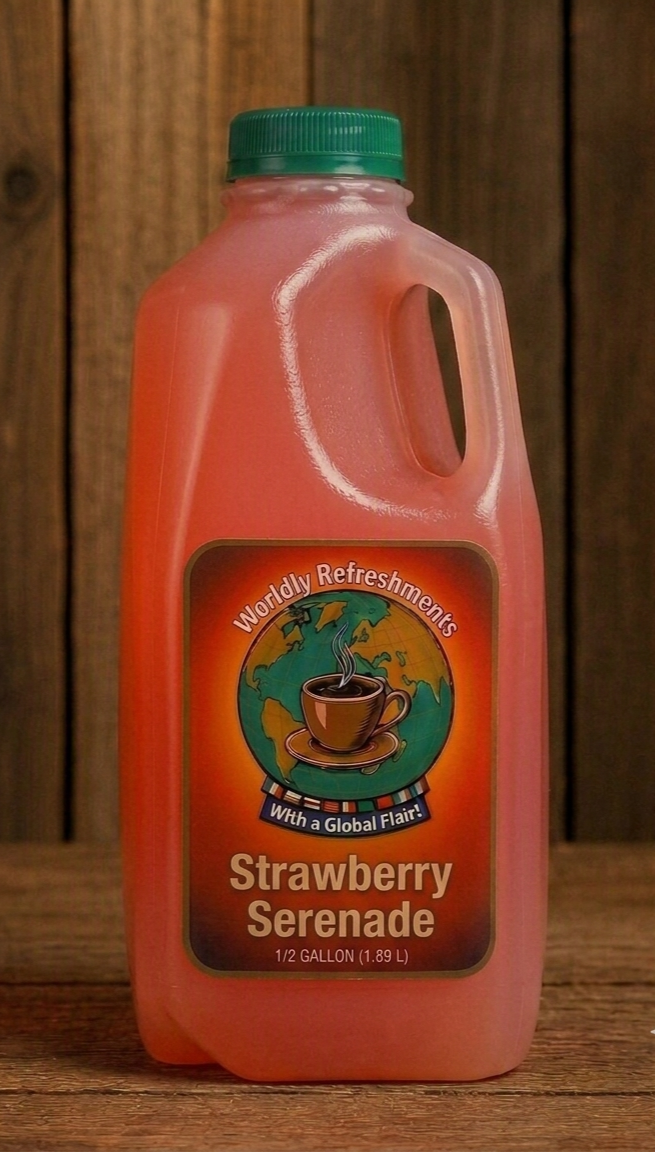Strawberry Serenade Sparkling Lemonade product image 2 from Worldly Refreshments